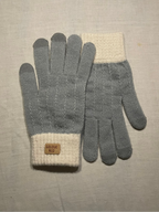 Knitted Touchscreen-Friendly Fleece Lined Gloves